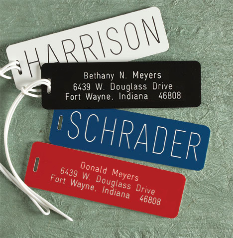 Sturdy Bag Tags